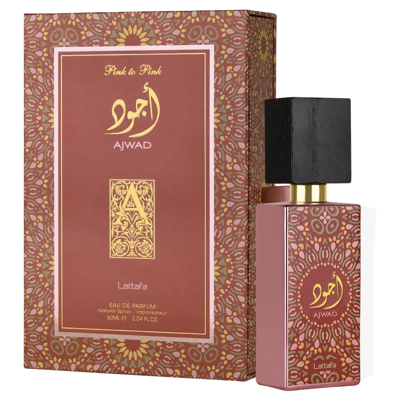 Lattafa Ajwad Pink To Pink EDP 60 ML original, perfume árabe