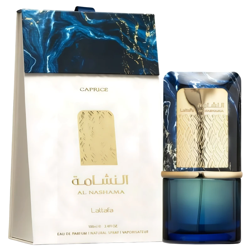 Lattafa Al Nashama Caprice EDP 100 ML original, perfume árabe