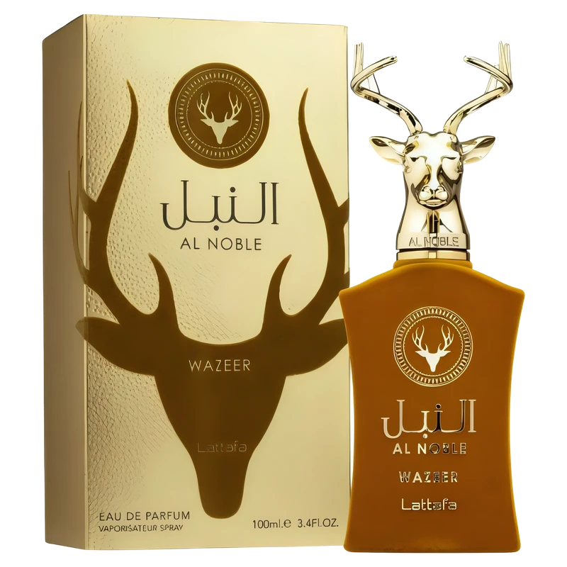 Lattafa Al Noble Wazeer EDP 100 ML original, perfume árabe
