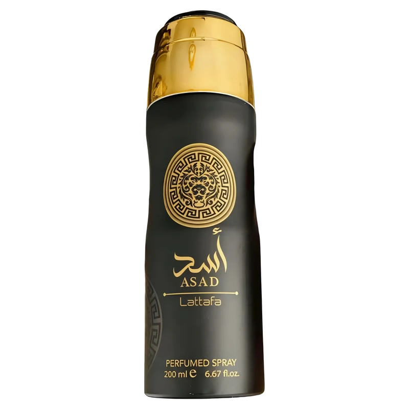 Lattafa Asad Desodorante Corporal 200 ML original, perfume árabe