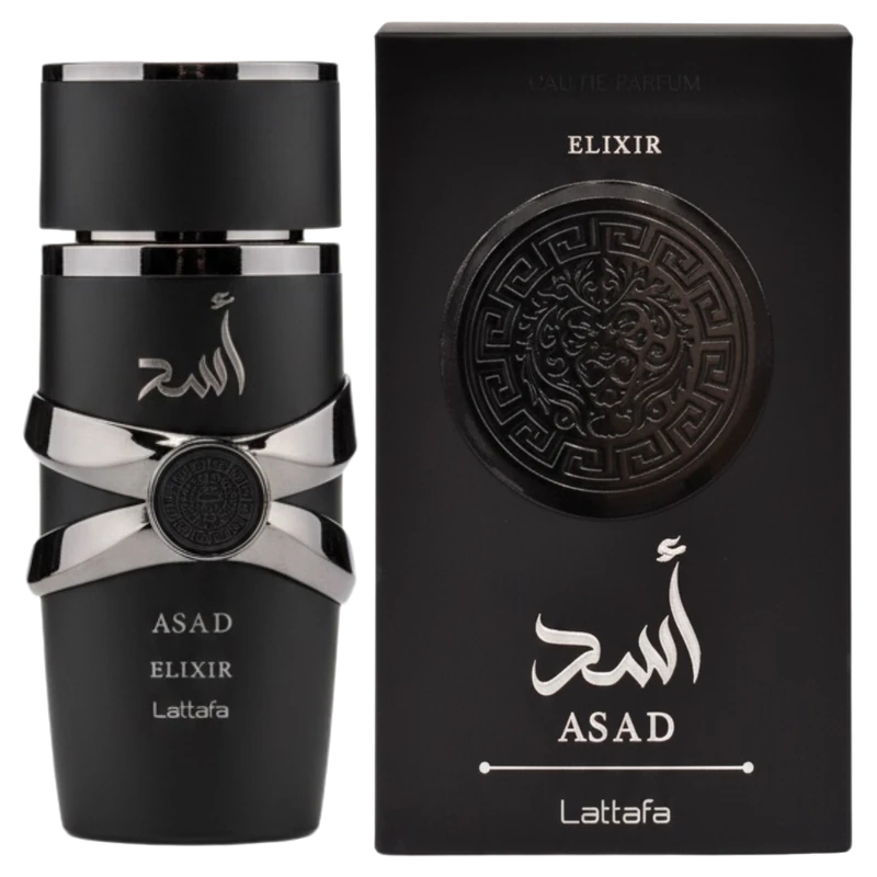 Lattafa Asad Elixir EDP 100 ML original, perfume árabe
