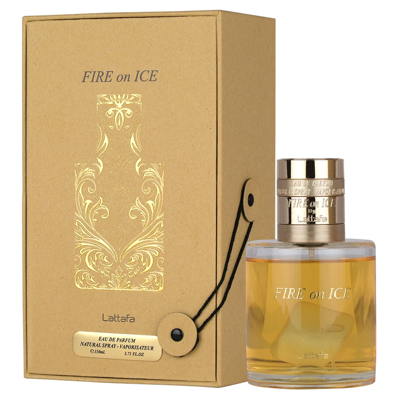 Lattafa Fire On Ice EDP 110 ML original, perfume árabe