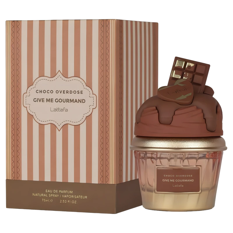 Lattafa Give Me Gourmand Choco Overdose EDP 75 ML original, perfume árabe