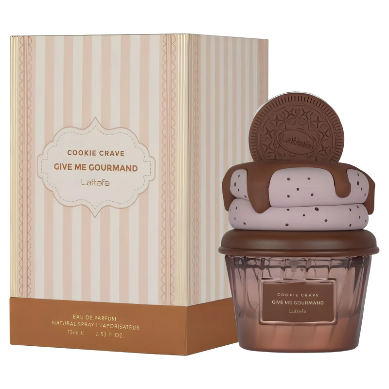 Lattafa Give Me Gourmand Cookie Crave EDP 75 ML original, perfume árabe