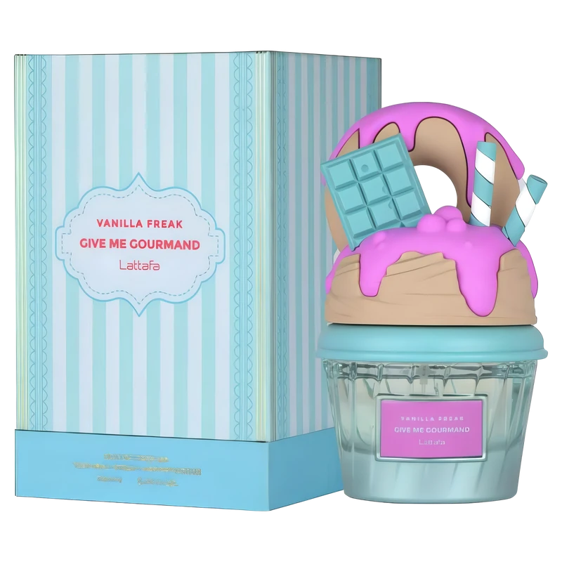Lattafa Give Me Gourmand Vanilla Freak EDP 75 ML original, perfume árabe
