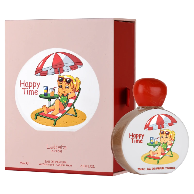 Lattafa Happy Time EDP 75 ML original, perfume árabe