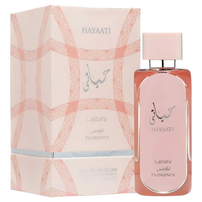 Lattafa Hayaati Florence EDP 100 ML original, perfume árabe