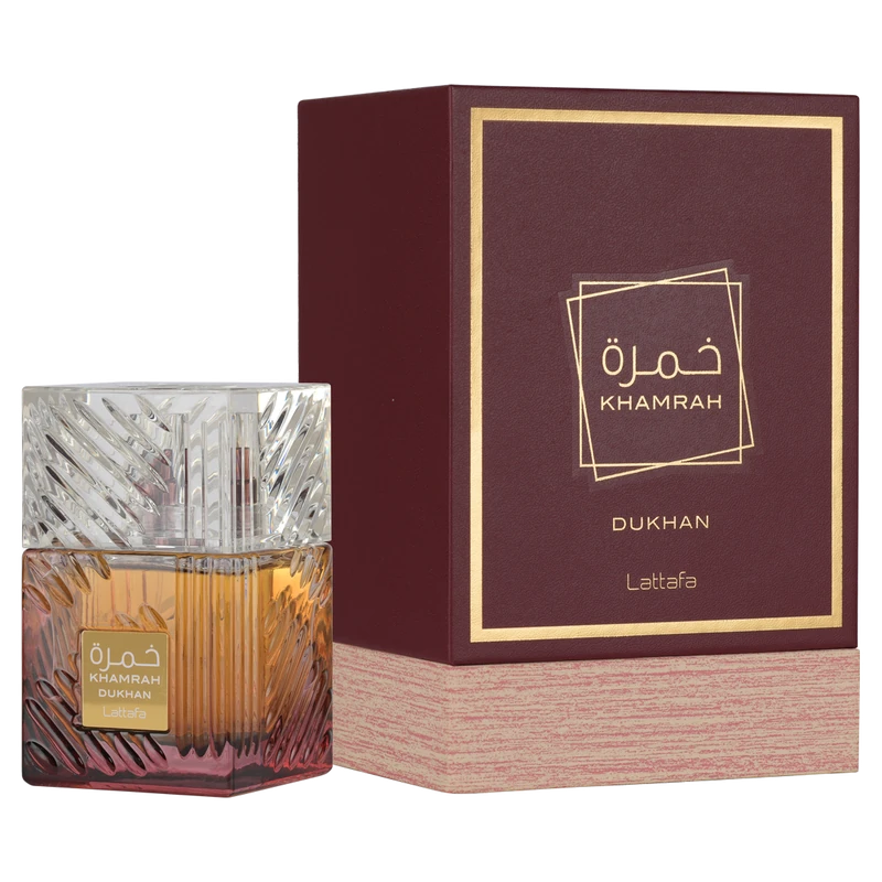 Lattafa Khamrah Dukhan EDP 100 ML original, perfume árabe