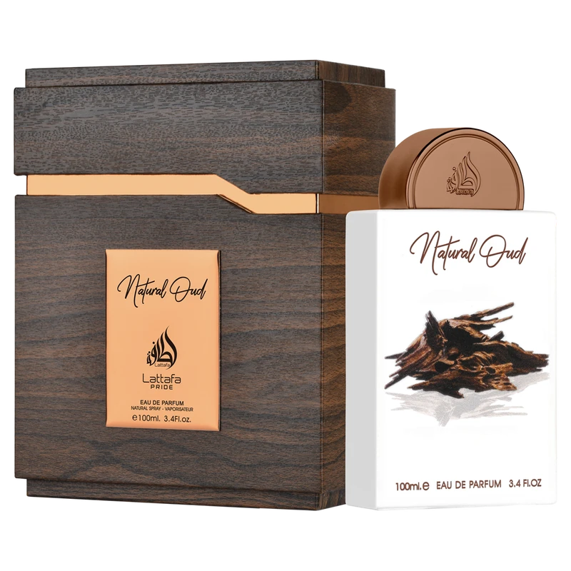 Lattafa Natural Oud EDP 100 ML original, perfume árabe