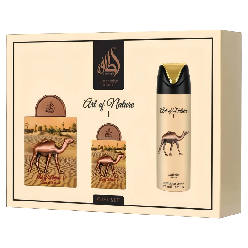 Lattafa Pride Art Of Nature I Giftset Art Of Nature I 3pc original, perfume árabe