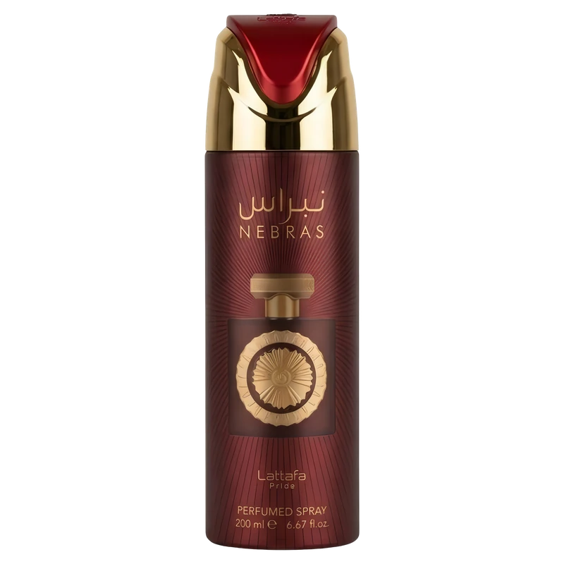 Lattafa Pride Nebras Desodorante Corporal 200 ML original, perfume árabe
