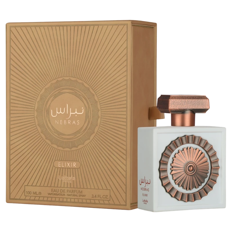 Lattafa Pride Nebras Elixir EDP 100 ML original, perfume árabe