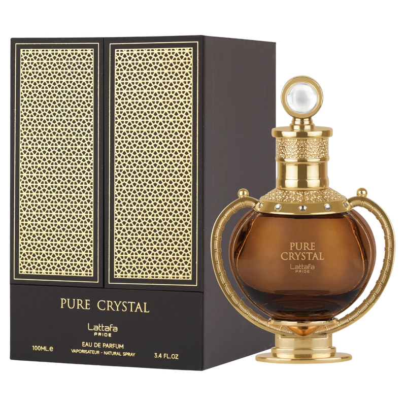 Lattafa Pride Pure Crystal EDP 100 ML original, perfume árabe
