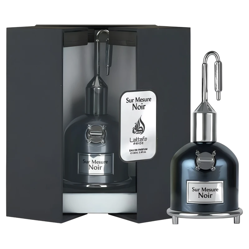 Lattafa Pride Sur Mesure Noir EDP 100 ML original, perfume árabe