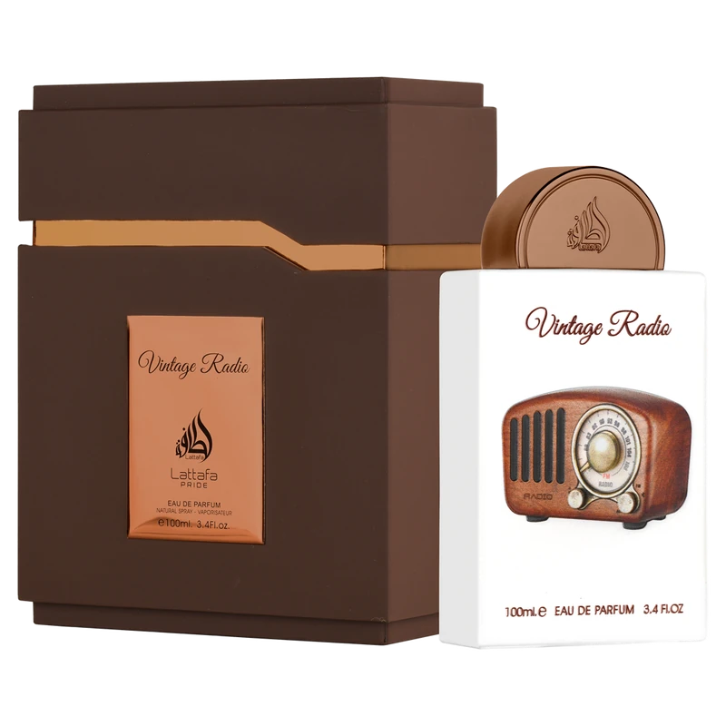 Lattafa Pride Vintage Radio EDP 100 ML original, perfume árabe