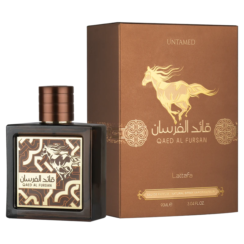 Lattafa Qaed Al Fursan Untamed EDP 90 ML original, perfume árabe