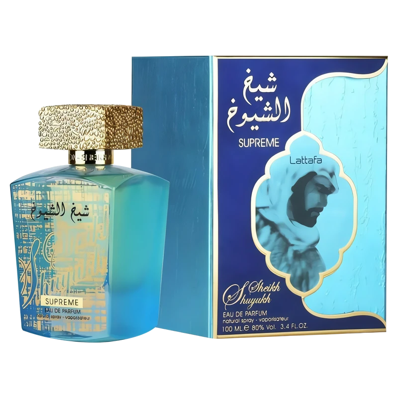 Lattafa Sheikh Al Shuyukh Supreme EDP 100 ML original, perfume árabe