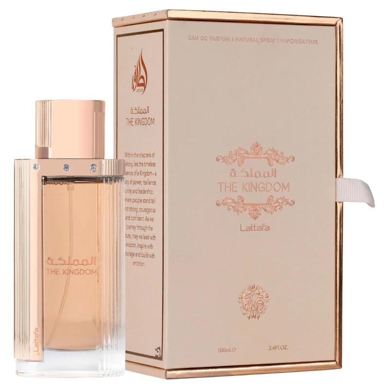 Lattafa The Kingdom Women EDP 100 ML original, perfume árabe