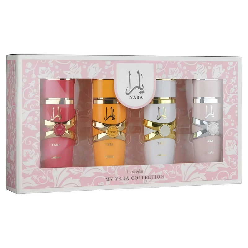 Lattafa Yara Collection EDP 25 ML Set 4 Pcs original, perfume árabe