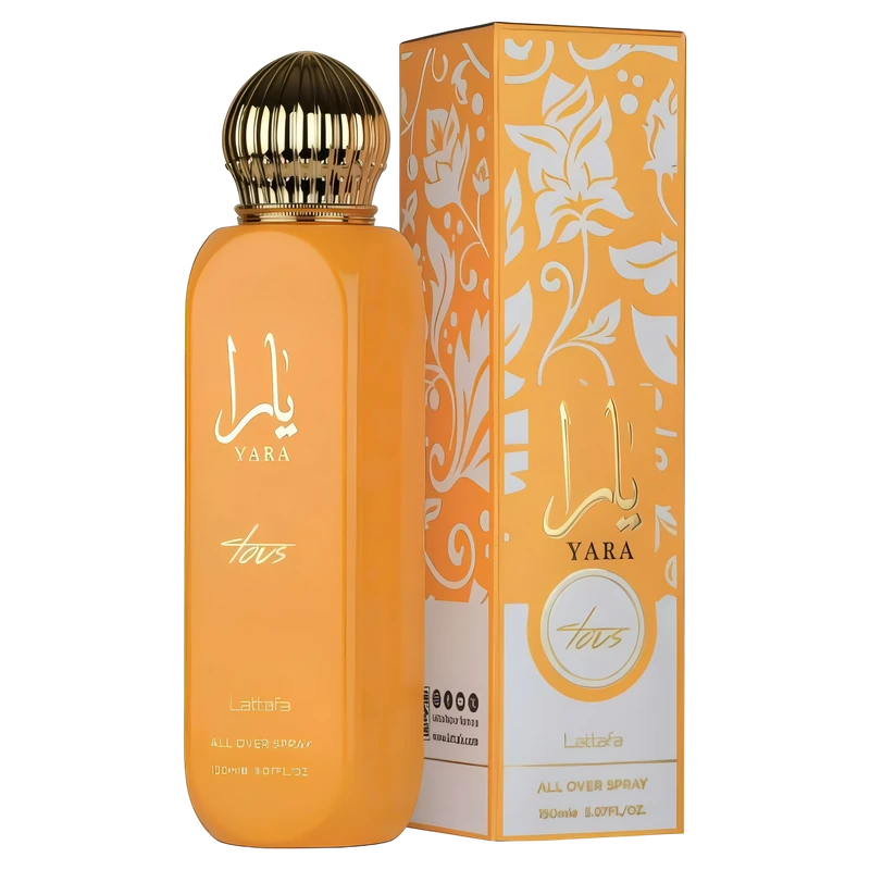 Lattafa Yara Tous All Over Spray 150 ML original, perfume árabe