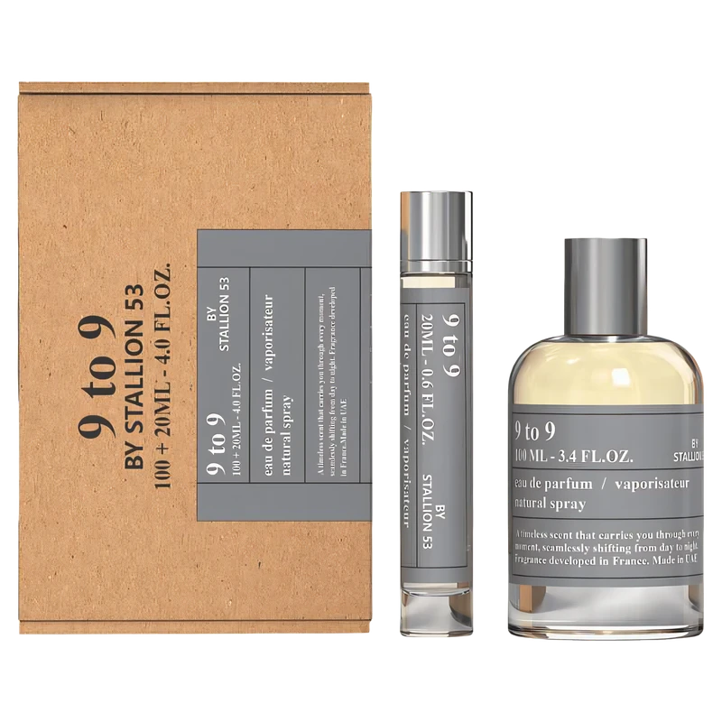 Estuche Emper 9 to 9 Stallion 53 EDP 100 ml + 20 ml original, set de regalo de Emper
